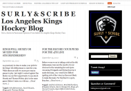 S U R L Y  &  S C R I B E Los Angeles Kings Hockey BlogThumbnail